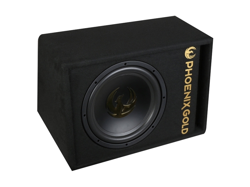 Phoenix Gold 12 subwoofer med kablar och fjärrkontroll | Bilvård & Biltillbehör - Bilens Interiörutrustning - HiFi för bilar - Förstärkare & subwoofers | GameStuff