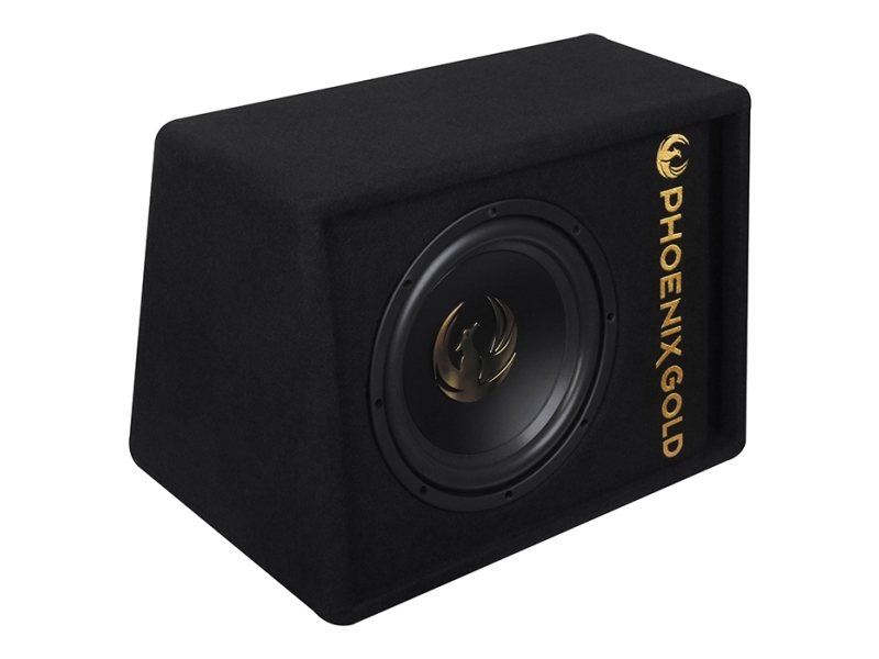 Phoenix Gold 10 Subwoofer med kablar och fjärrkontroll | Bilvård & Biltillbehör - Bilens Interiörutrustning - HiFi för bilar - Förstärkare & subwoofers | GameStuff