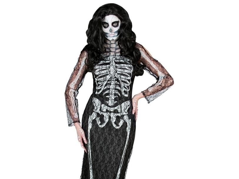 Skeleton Lace Kjole