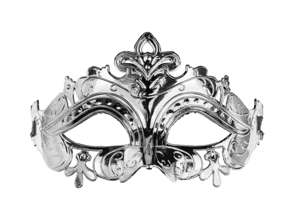 Sølv Halvmaske