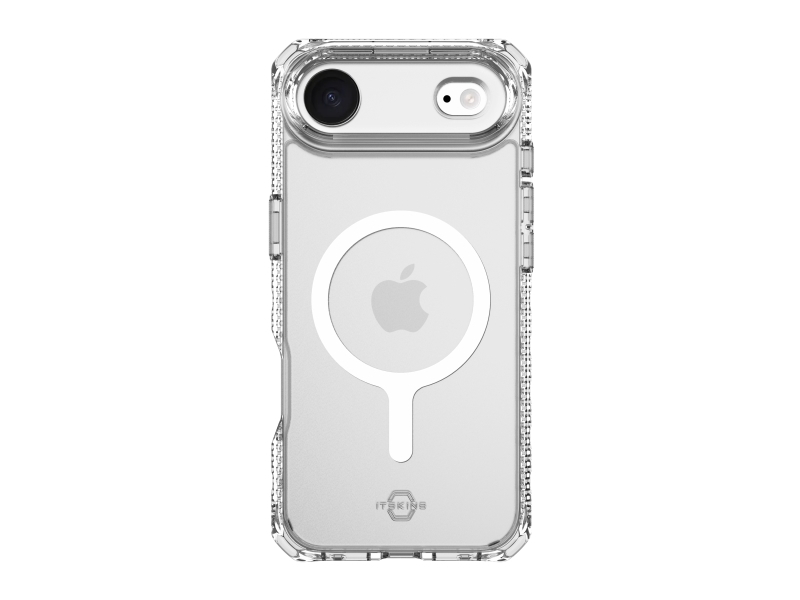 ITSKINS HYBRID MAGSAFE CLEAR cover til iPhone 17 Air®. Gennemsigtig