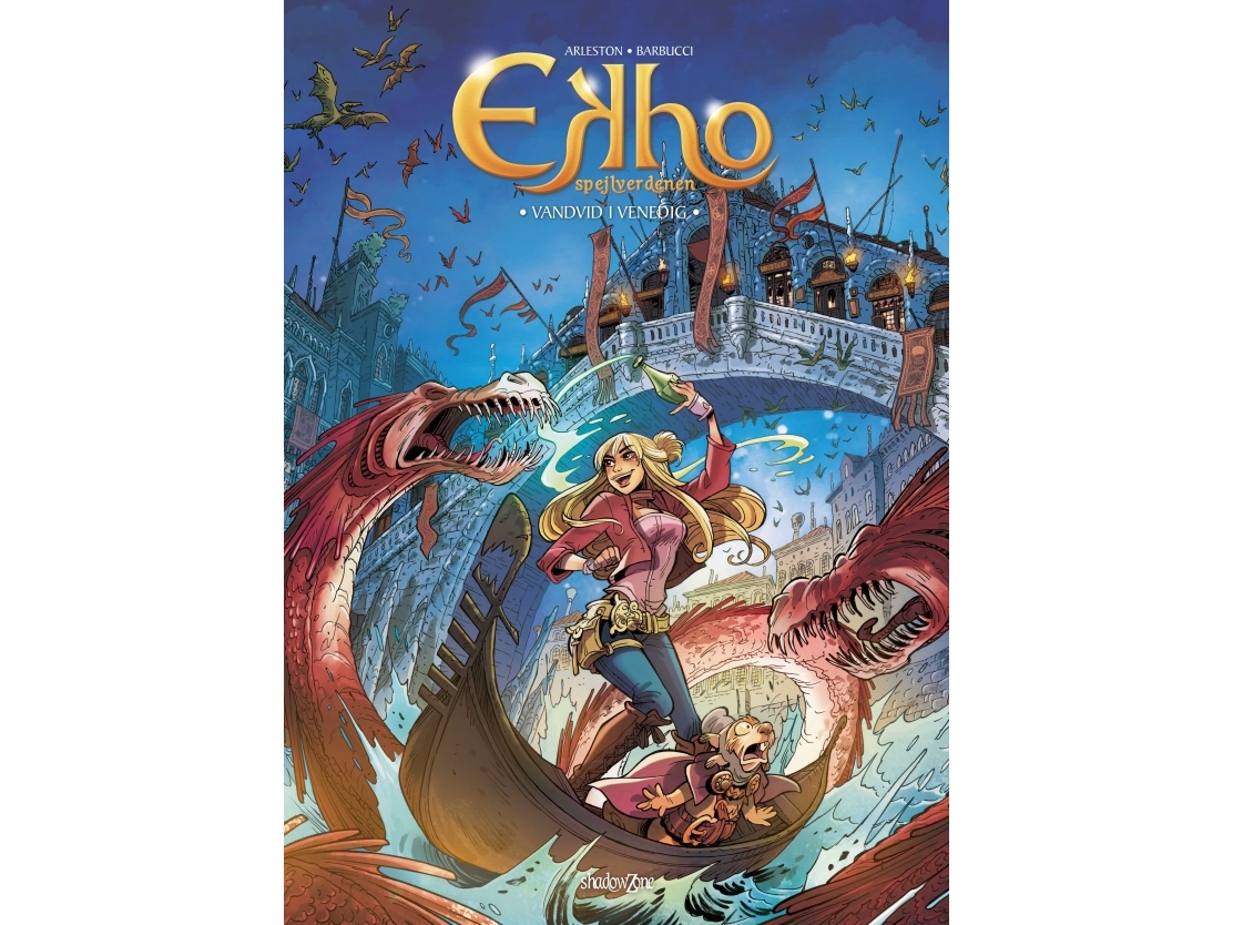 Ekho Spejlverdenen 13 - Vandvid I Venedig | Christophe Arleston Og Alessandro Barbucci