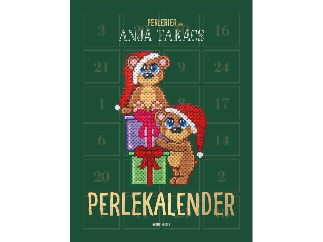 Pärlkalender Anja Takacs Språk: Danska | Böcker - Hobby | GameStuff