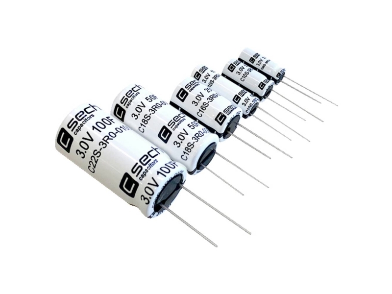 SECH Dual layer-kondensator med radial tråd 25 F 3.0 V 20 % (Ø x H) 16 mm x 25.0 mm 1 stk