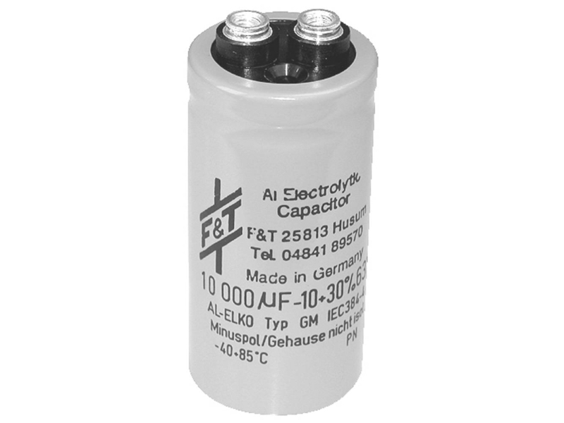 FTCAP Elektrolyyttikondensaattori säteittäisellä johtimella 63 V 20 % (Ø x K) 50 mm x 80,0 mm 1 kpl