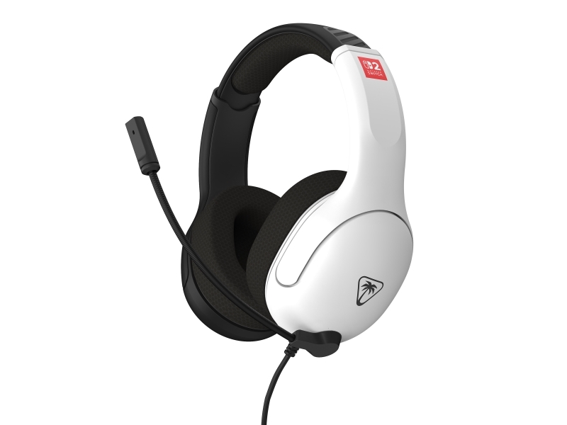 Turtle Beach Airlite Fit, Ledningsført, Spil, 20 - 20000 Hz, 228 G, Headset, Sort, Hvid