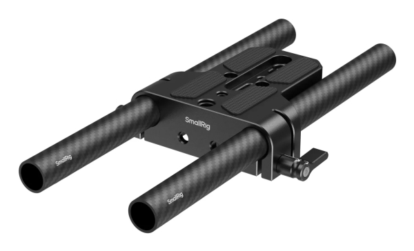 SmallRig 5609, monteringsplatta, svart, kolfiber, silikon, 1/4, 3/8, 106 mm, 26 mm | Foto och video - Foto- & videotillbehör - Övriga | GameStuff