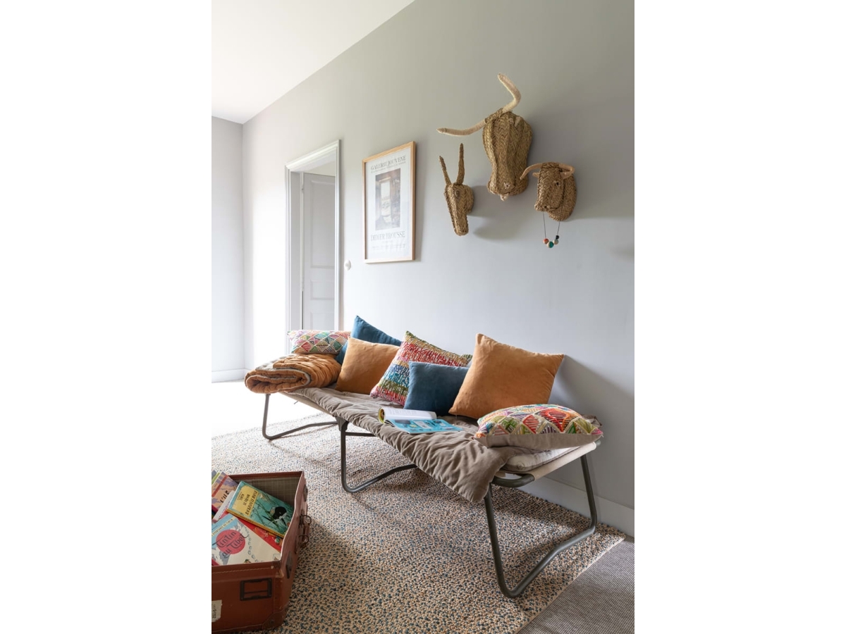 VIVARAISE ELISE CUSHION OCRE 30X50
