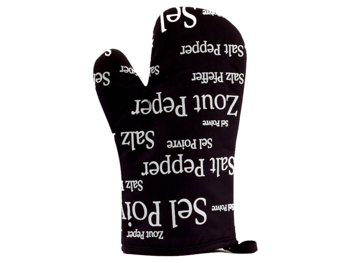 VIVARAISE SEL&POIVRE GLOVE Black 15X28