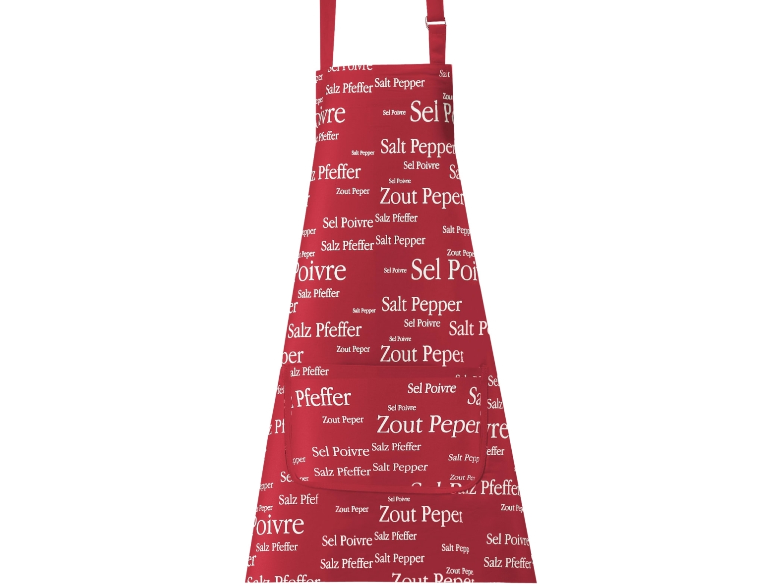 Vivaraise Sel&Amppoivre Apron Red 80X85