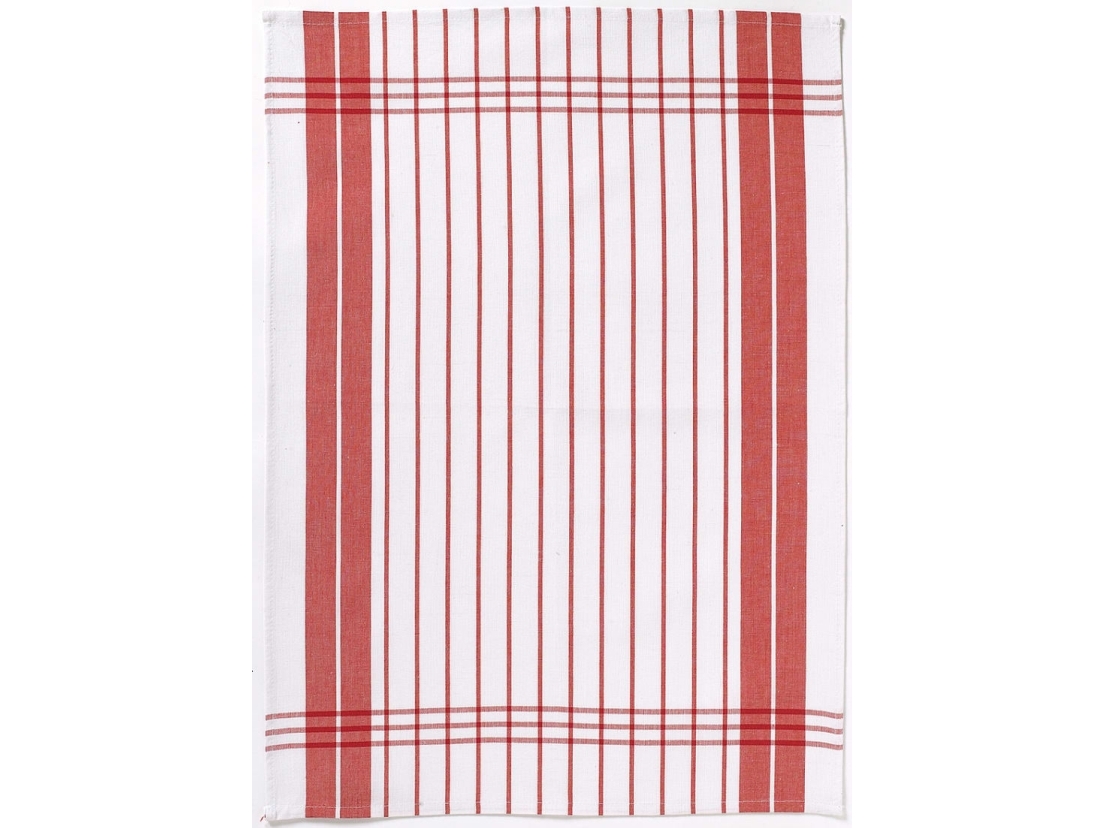 VIVARAISE PETITESRAYURES TOWL Red 50X70 | Bostäder - Hemtextil - Kökstextilier | GameStuff