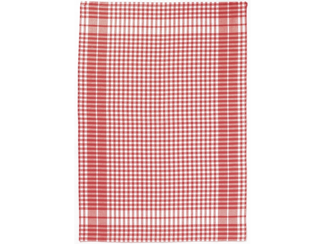 VIVARAISE SMALL CARREA TOWL Röd50X70 | Bostäder - Hemtextil - Kökstextilier | GameStuff