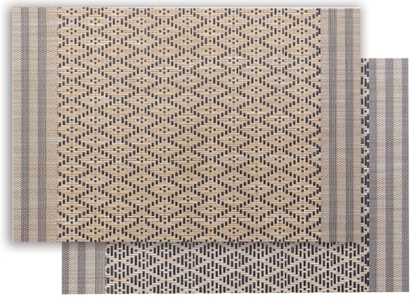 Vivaraise Kadra Placemt Nat/Bla 33X45