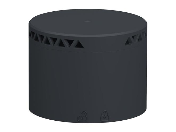 Lydmodul for Harmony XVB7 lystårn i Ø70 mm i mørkegrå plast med 2 toner og justerbar fra 78-102 dB v | Signalteknik | GameStuff