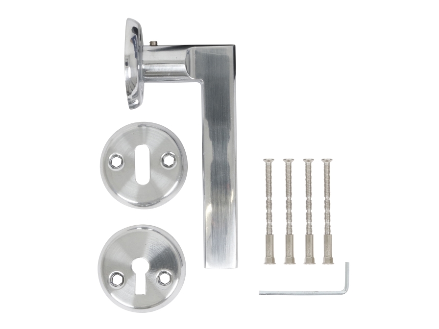 HOME It ® dørgreb i mat børstet stål