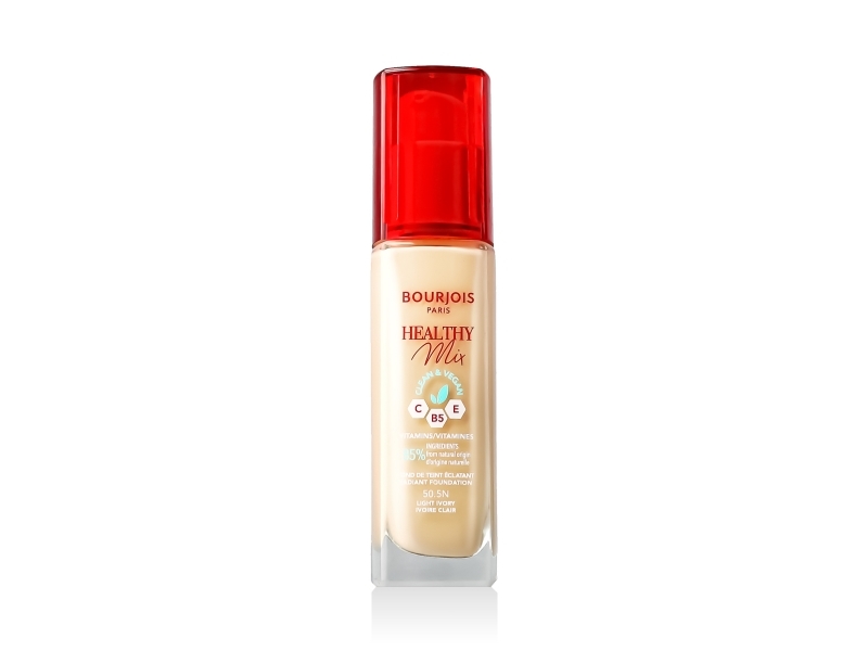 Bourjois Healthy Mix Clean & Vegan Radiant Foundation 50.5N Light Ivory 30 ml