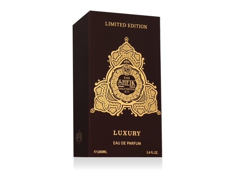 Khalis The Sheik N77 Luxury Gold Edition Eau De Parfum 100 Ml For Men