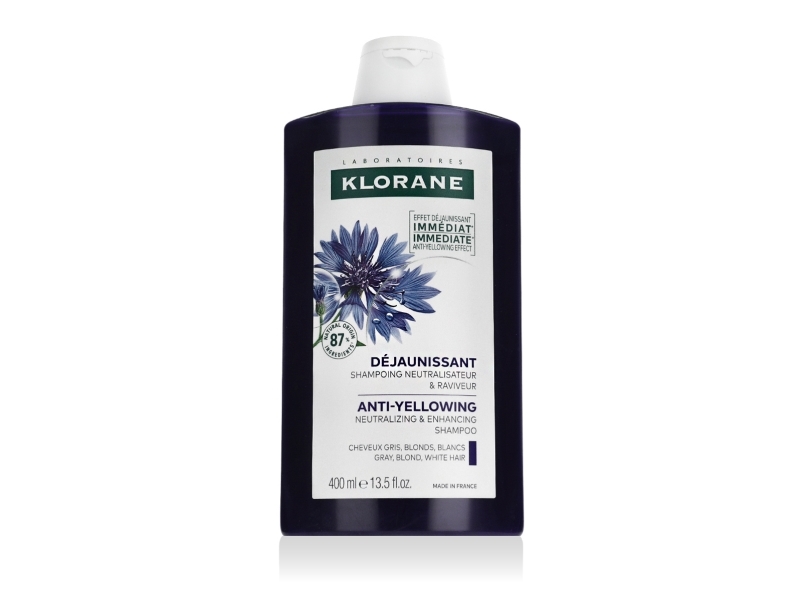 Klorane Anti-Gelbstich Neutralisierendes & Verstärkendes Shampoo 400 Ml