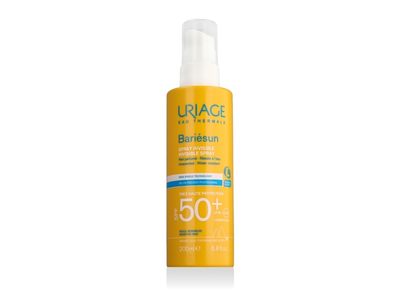 Uriage Bariésun Invisible Spray Opalovací Krém 200 Ml