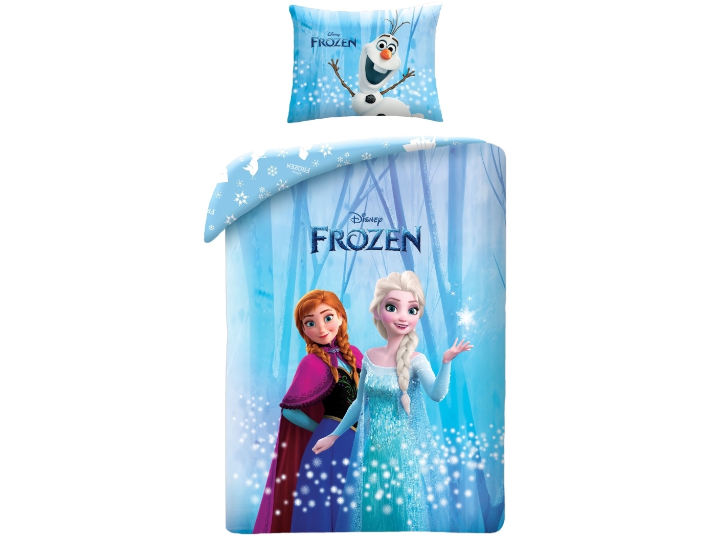 Disney Frozen Sängkläder med Elsa, Anna &amp Olaf | Andra leksaksmärken - Disney | GameStuff