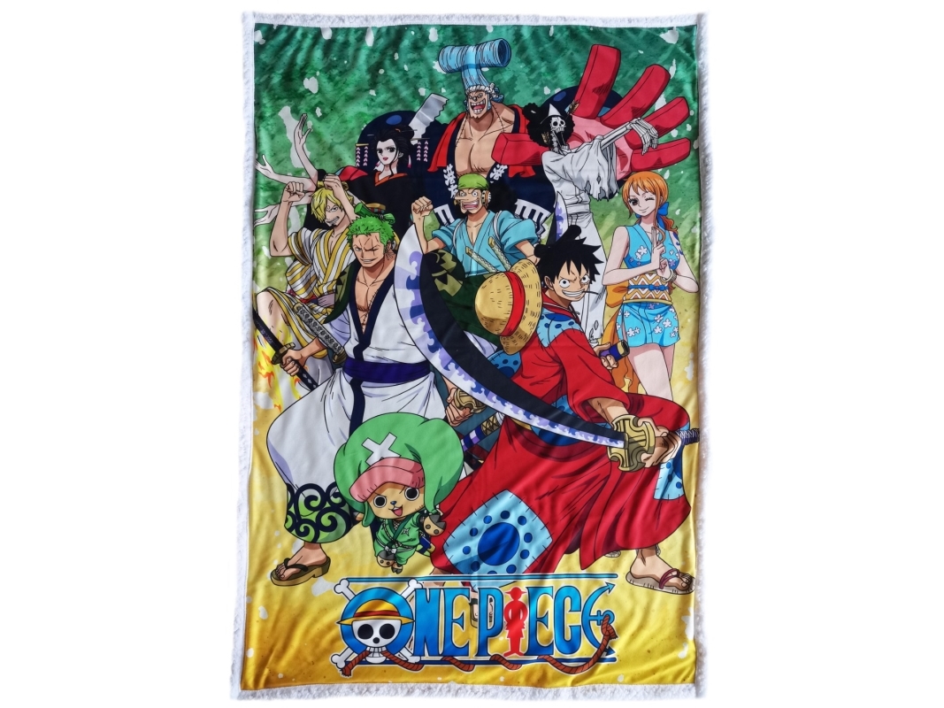 One Piece Sherpa Fleecetæppe 100X150 Cm