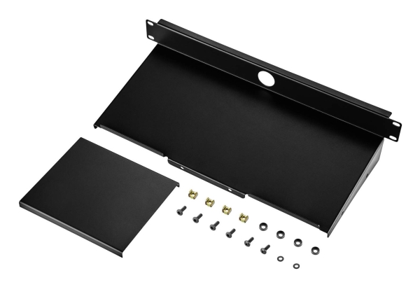 Renkforce Rf-3429160 19-Zoll Netzwerkschrank-Geräteboden 1 He Geeignet Für Schranktiefe: Ab 300 Mm Schwarz