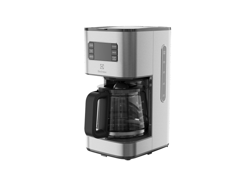 Electrolux E5CM1-6ST, Filter kaffemaskine, 1,375 L, Malet kaffe, 1000 W, Rustfrit stål