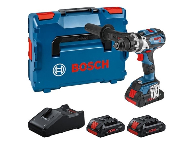 Bosch Bore-/Skruemaskine Gsr 18V-110 3X4ah Lb