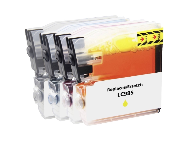 Renkforce Rf-5718884, Sort, Blå, Magenta, Gul, 4 Stk, 300 Sider, 300 Sider, Kombinationspakke
