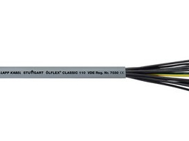 Lapp OLFLEX CLASSIC 110, 50 m, Grå, PVC, 9,6 kg/km, 35 kg/km, 4000 V | Datortillbehör - Kablar & adaptrar - Datakablar | GameStuff