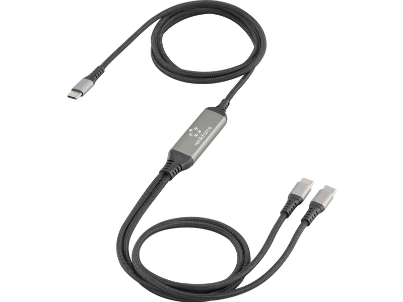 Renkforce Rf-6721084, 1,5 M, Usb C, 2 X Usb C, Usb 2.0, Sort