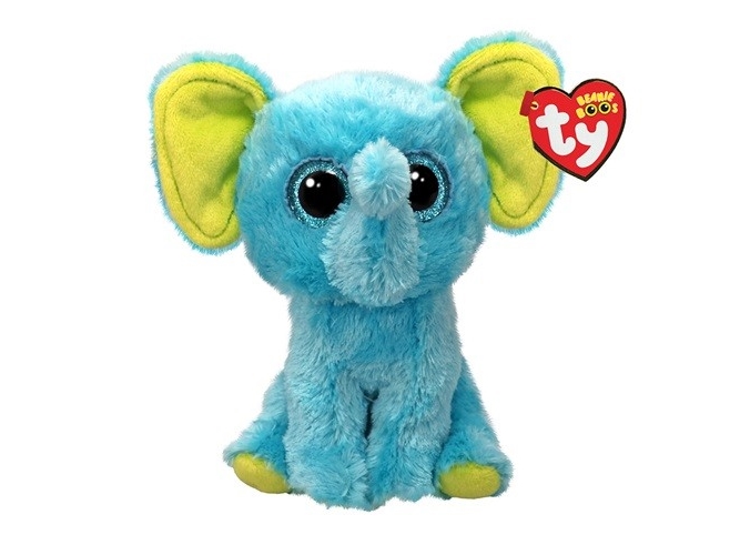 Maskottchen Ty Der Blaue Elefant 15 Cm