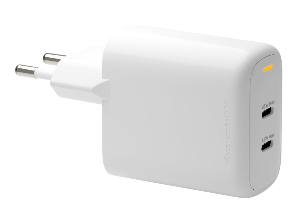 Eu Wall Chrg-2Xusb-C 45W-Wht