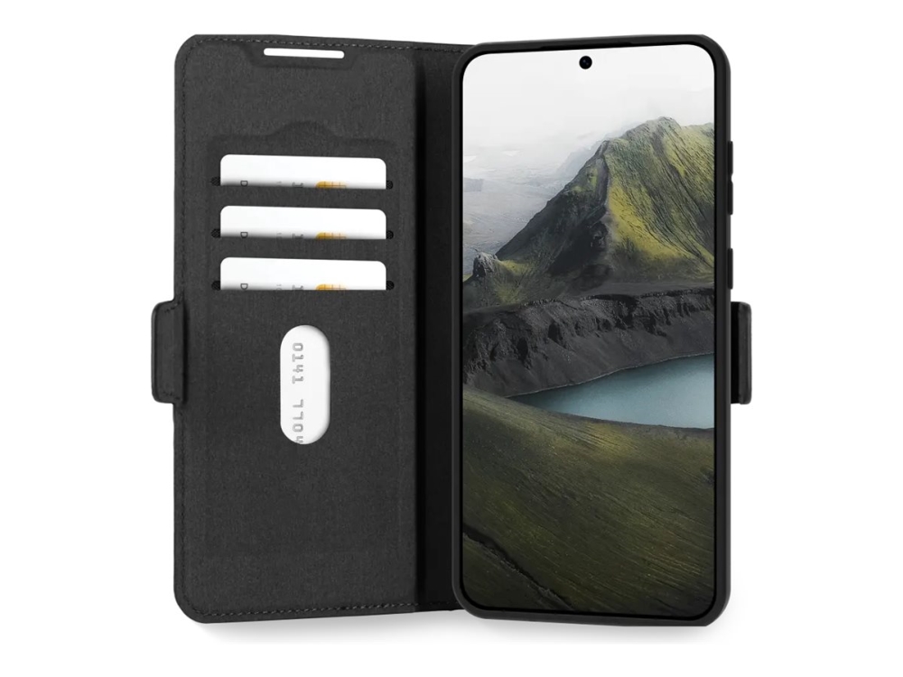 Dbramante1928 Oslo Pro - Flipomslag Til Mobiltelefon - Plastik - Sort - Für Samsung Galaxy S25 Fe