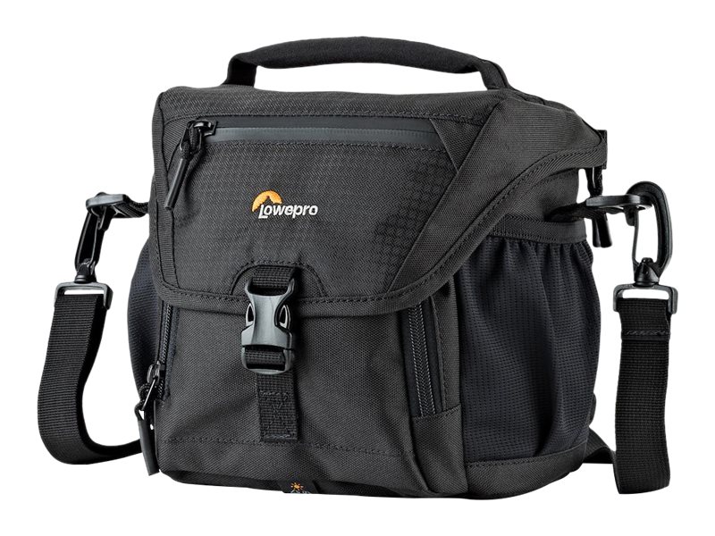 Lowepro Nova 140 AW II - Axelremsväska för digitalkamera med objektiv - svart | Foto och video - Väskor - Kompakt | GameStuff