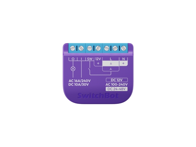 SwitchBot Relay Switch 1, relkontakt
