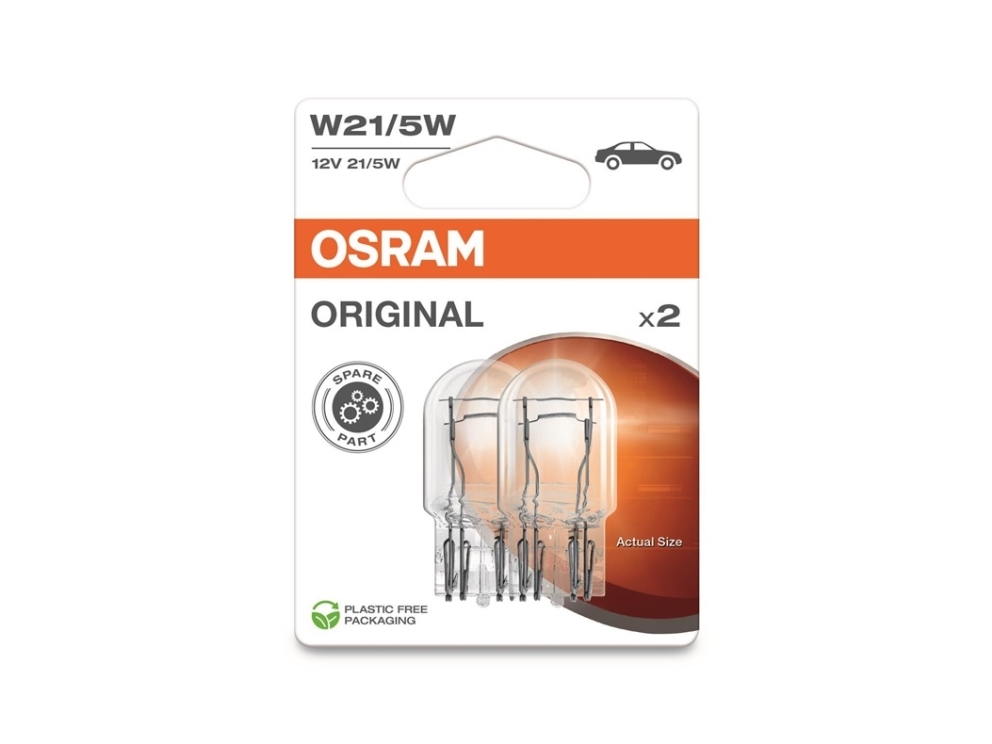 Osram Original-Hilfslicht 21/5W W3x16q 2Bl