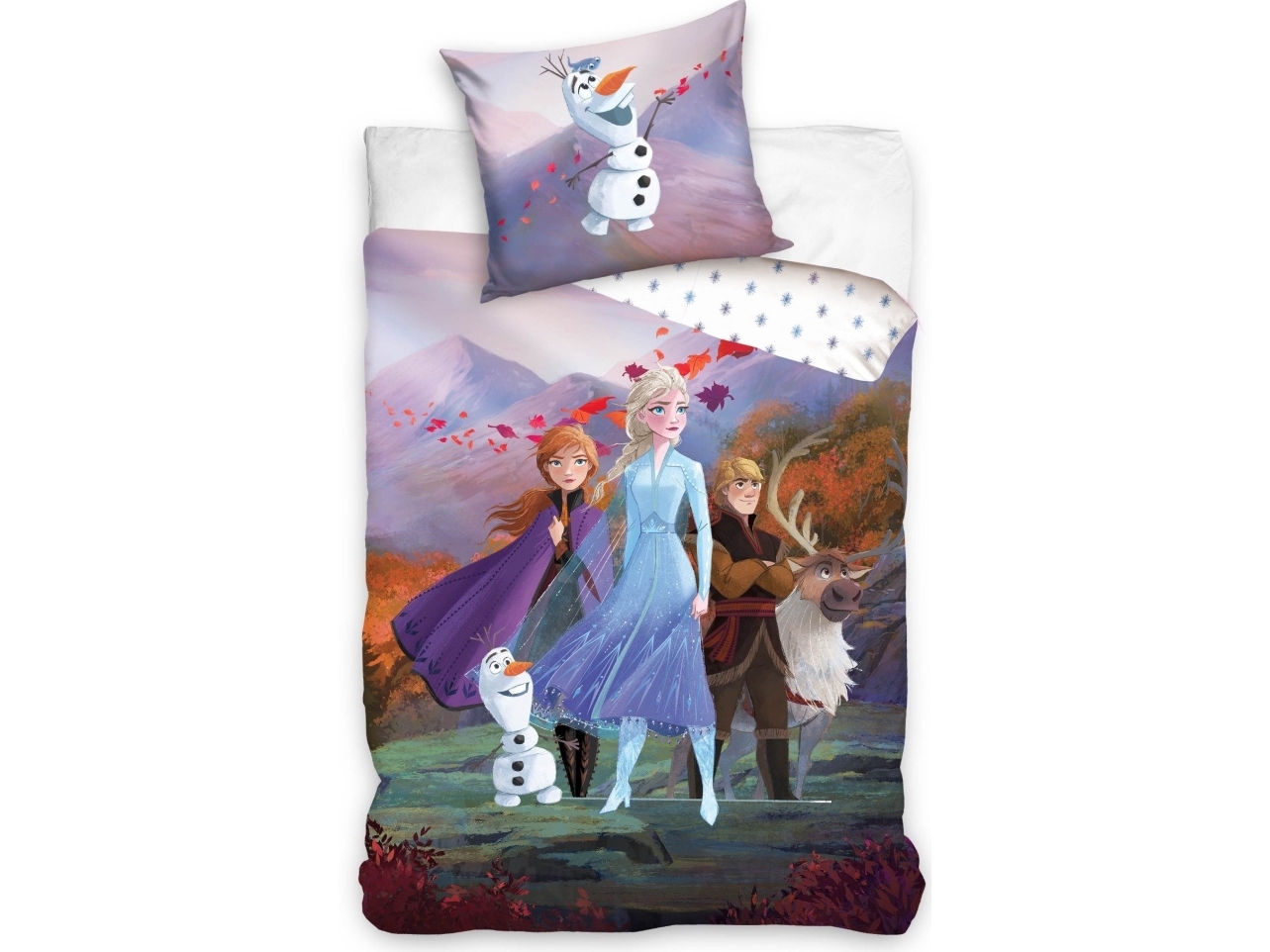 Disney Frozen Sängkläder 140 x 200 cm - 100 procent bomull | N - A | GameStuff