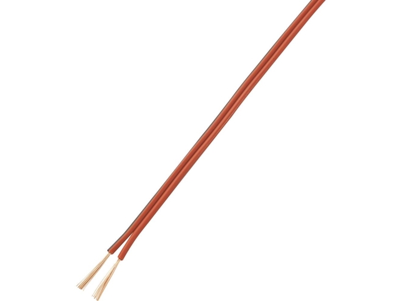 Conrad Components 607520 Draht Liy-Z 2 X 0,40 Mm² Rot, Schwarz 20 M