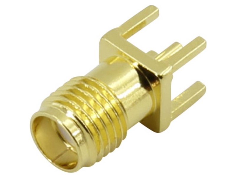 Conrad Components 93038C9 1386728 Sma-Stecker Anschluss, Unterputz Senkrecht 50 Ω 1 Stück
