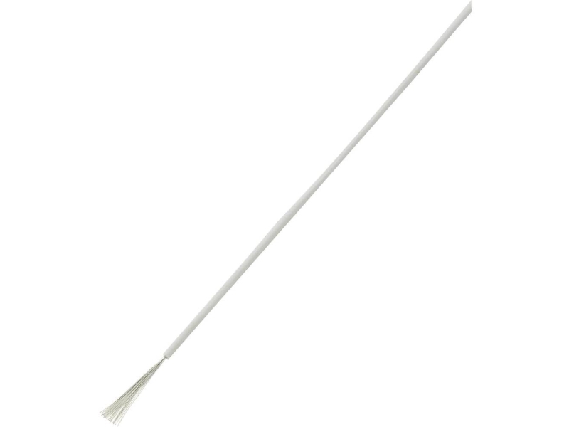 Conrad Components 548235 Draht Liy 1 X 0,22 Mm² Weiß 100 M