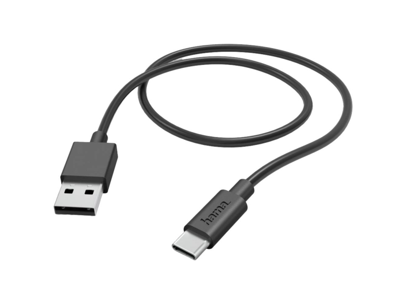 Hama 00201594, 1 M, Usb A, Usb C, Usb 2.0, 0,48 Gbit/Sek., Sort