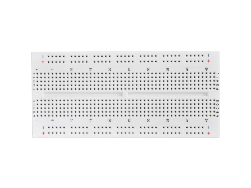 Conrad Components 0165-40-1-33010 Breadboard Gesamtpolzahl 610 (L X B X H) 124,46 X 57,15 X 8,4 Mm 1 Stück