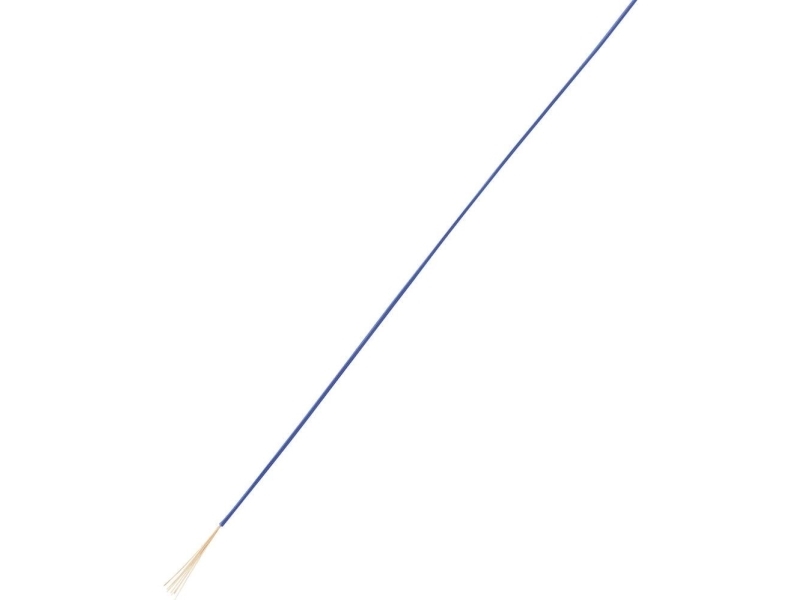 Conrad Components 1180313 Draht Lify 1 X 0,25 Mm² Blau 10 M