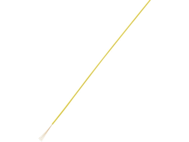 Conrad Components 1180320 Tråd LiFY 1 x 0.25 mm² Gul 25 m