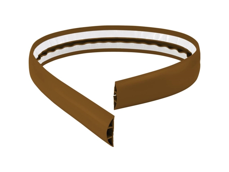 Conrad Components kabelbrygga 1226936 PVC Brun Antal kanaler: 1 1800 mm Innehåll: 1 st