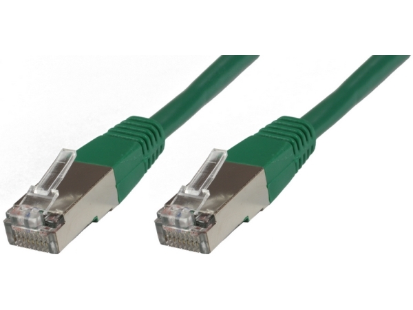 Microconnect Stp60025g, 0,25 M, Cat6, F/Utp (Ftp), Rj-45, Rj-45, Grün