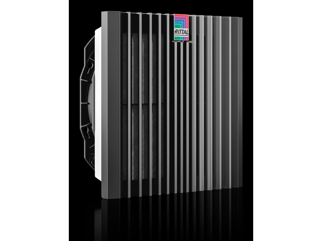 Rittal Sk 3240.718, Lüfter-Set, Eingebauter Ventilator, 175 M³/H, Kunststoff, Schwarz, 1 Stück(E)