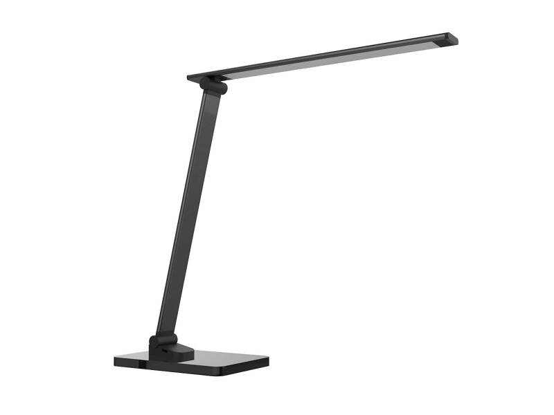 Unilux POPPY, Sort, Aluminium, Glas, Kontor, Sort, 2 År, LED