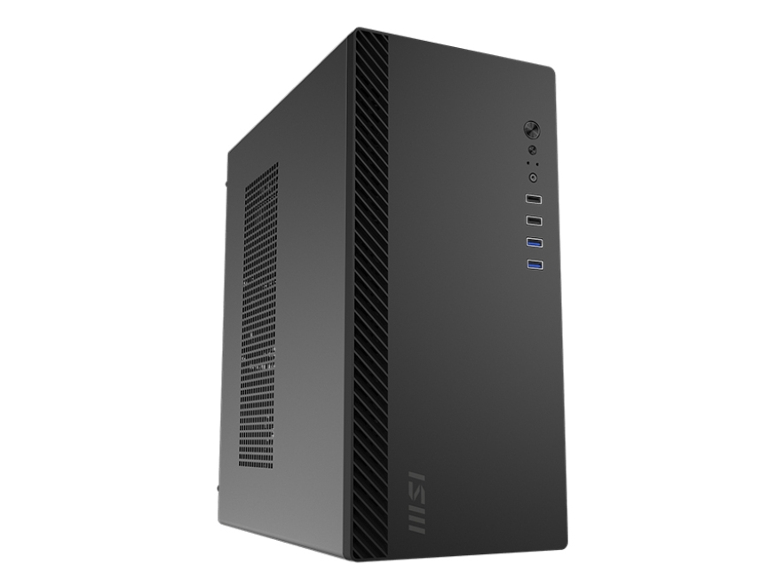 Msi Pro Shield M100p, Midi Tower, Pc, Black, Micro Atx, Mini-Itx, 14 Cm, 27.5 Cm